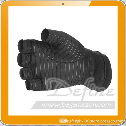 Hot Selling Premium Copper Compression Gloves for Athletes Support Hands